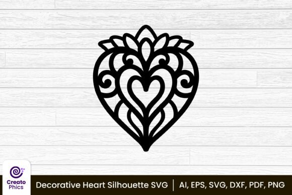 Download Heart Silhouette Love Printable SVG - Premium Resources