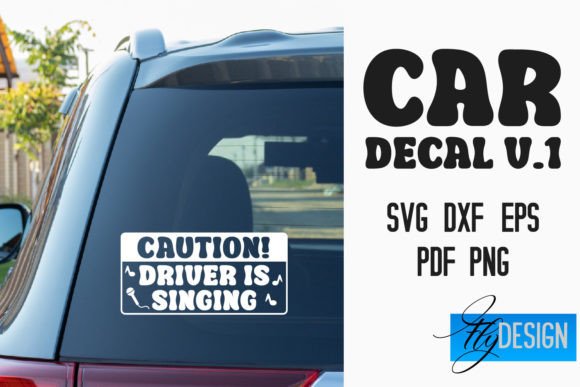 Download Car Decal | Car Decals SVG | Quotes V.1 - Decals Collection