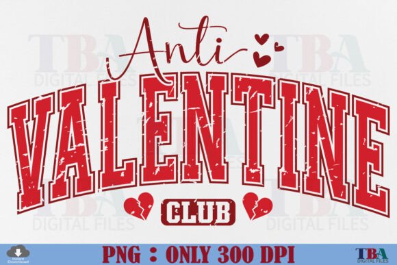 Download Retro Valentine Png Anti Valentine Club - Retro valentine png Collection