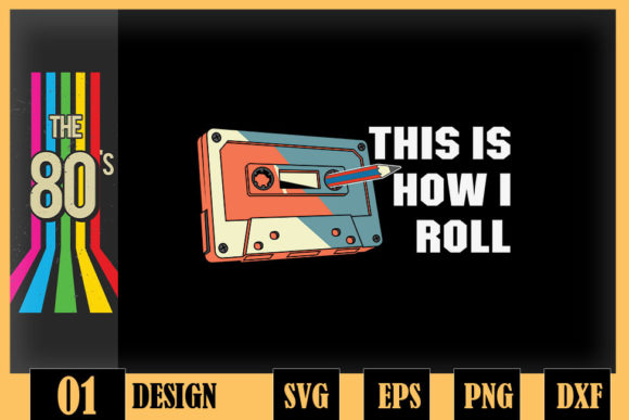 Download Cassette Tape Pencil Retro 80s 90s Party - 80s Collection